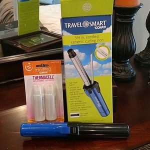 Travel smart Conair cordless curling iron